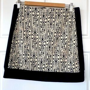 WALTER BAKER || patterned mini skirt